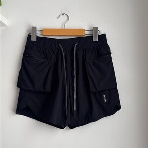 ASRV Black DSG-0688 Women's Athletic Shorts